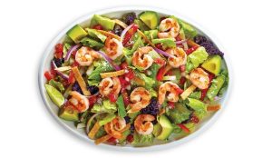 Baja Fresh franchise Shrimp and Vegetable Salad