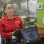 fresh food franchise worker